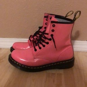 Dr. Martens Pink Boot size 7